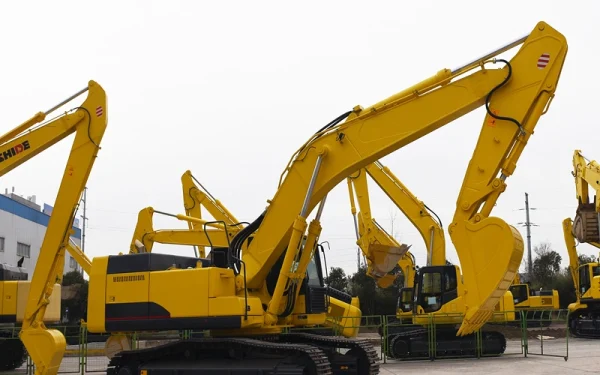 Excavator technical parameters