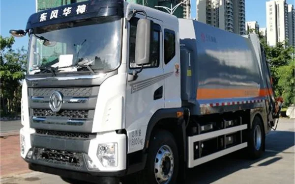 Electric Compressed Garbage Truck - Image 2